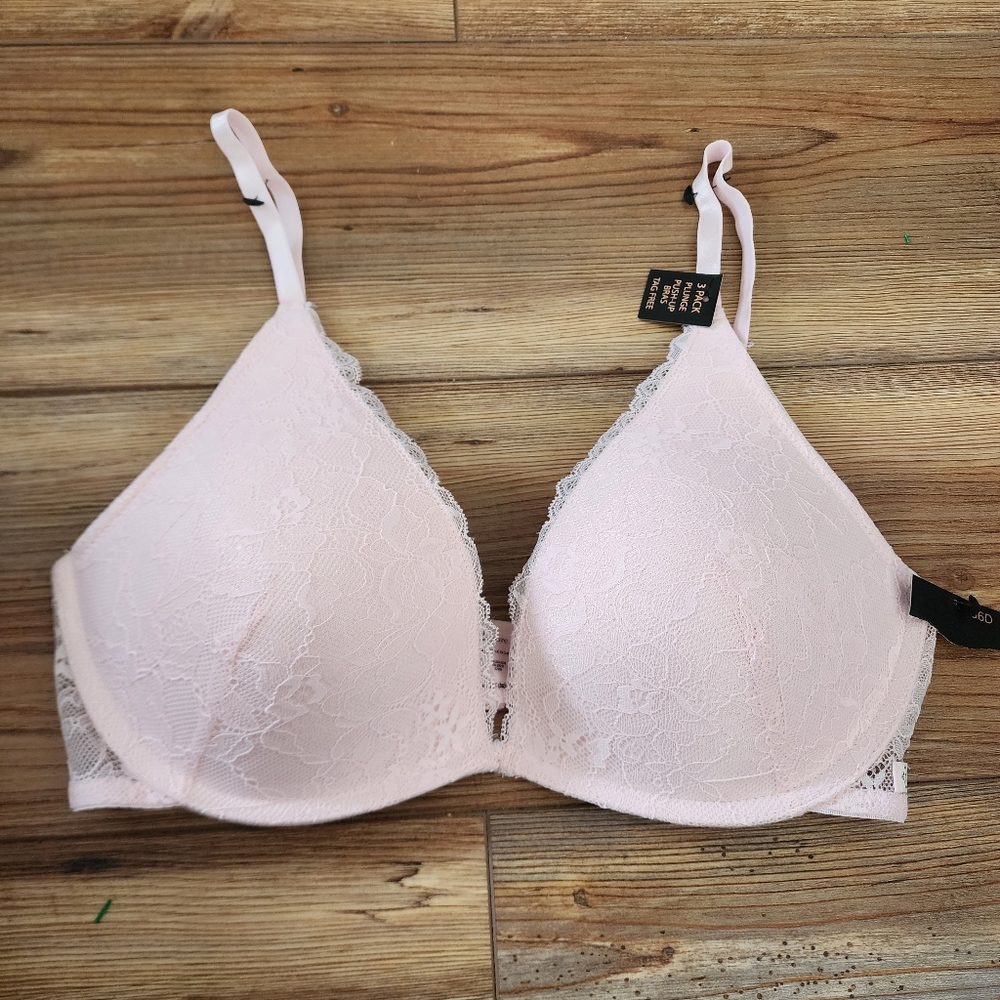 Nanette Lepore Bra Womens 36D Pink Underwire
